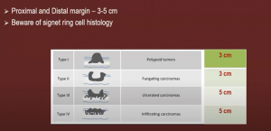 margins in OG Jn tumors