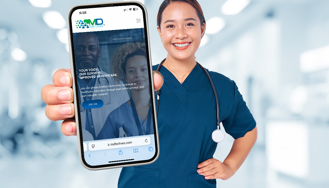 Join MDForLives: Online Surveys for Allied Healthcare Professionals
