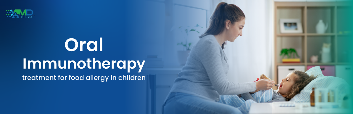 Oral immunotherapy treatment for food allergy in children