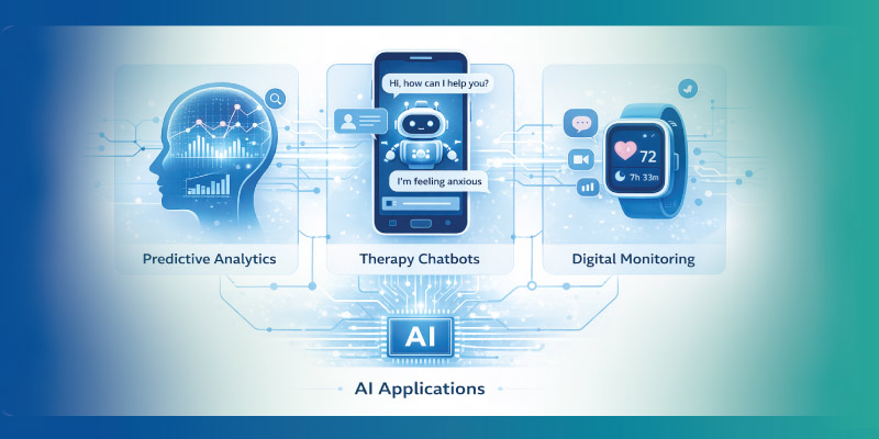 applications of artificial intelligence in mental healthcare