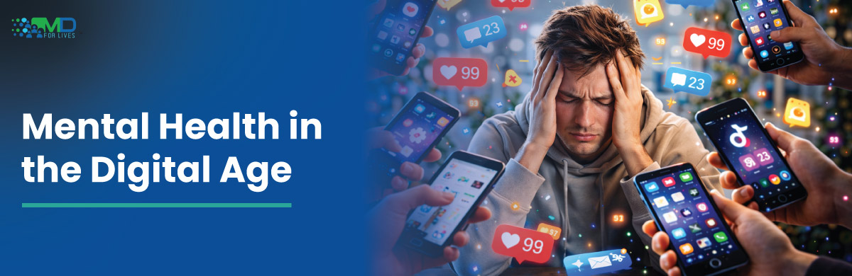 mental health challenges caused by excessive digital technology use