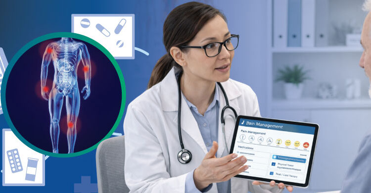 doctor discussing pain management treatment options with patient