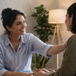 patient community providing emotional support through shared experiences
