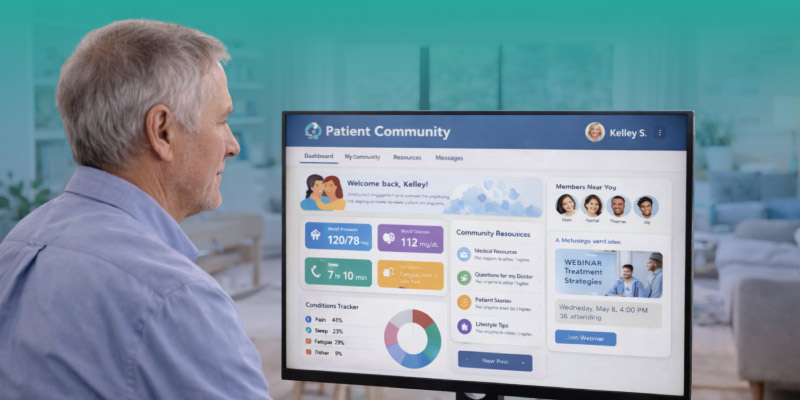 community patient portal supporting patient engagement initiatives 