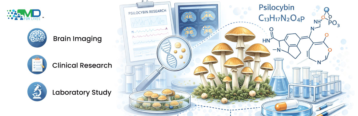 Psilocybin mushrooms used in psilocybin therapy research