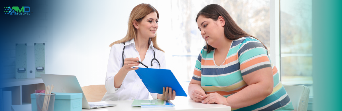 bariatric surgery for weight loss consultation with doctor