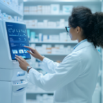 future of pharmacy showing digital and traditional pharmacy integration