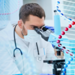 gene therapy treatment showing genetic level intervention