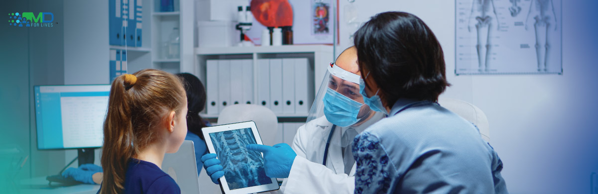 technology in nursing showing nurse using digital system for patient care