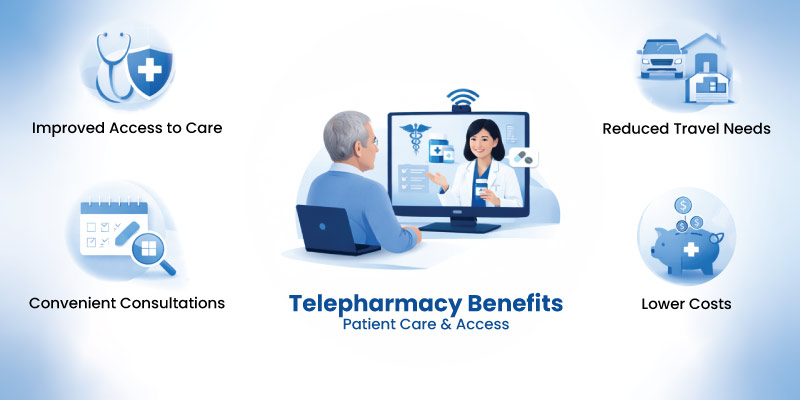 benefits of telepharmacy for patient care and access