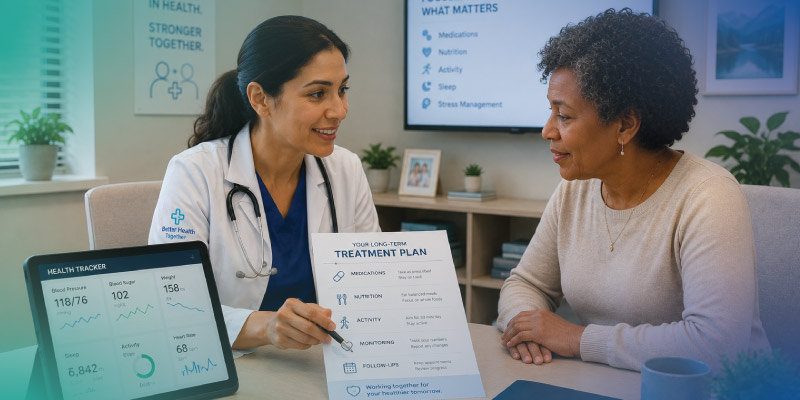 person-centered chronic disease management consultation