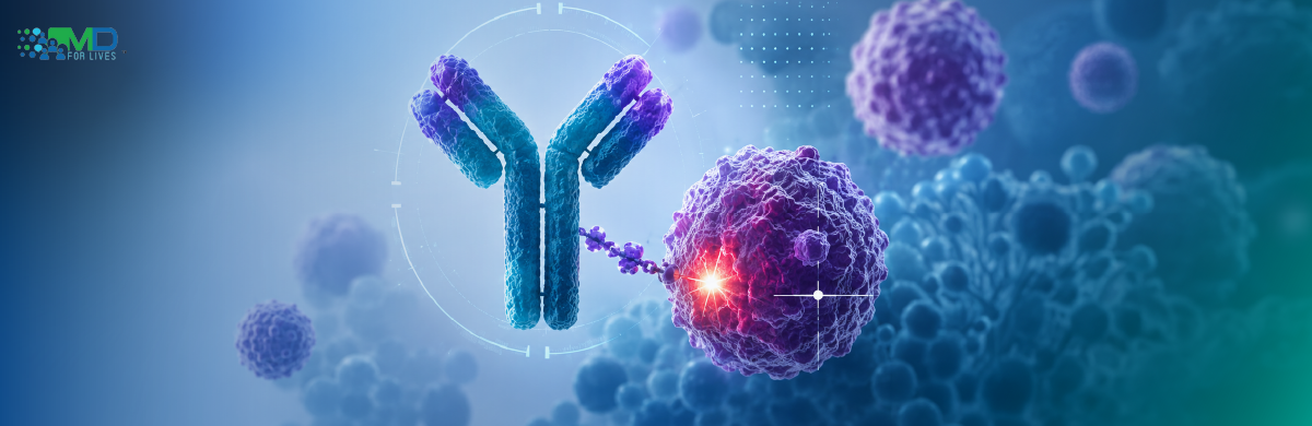 oncologist reviewing ADC treatment pathway with patient selection toxicity monitoring and sequencing considerations