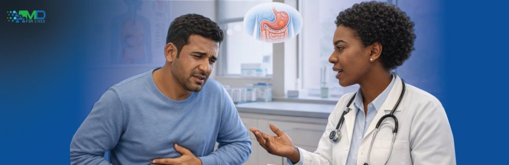 acute gastroenteritis consultation with doctor for stomach infection