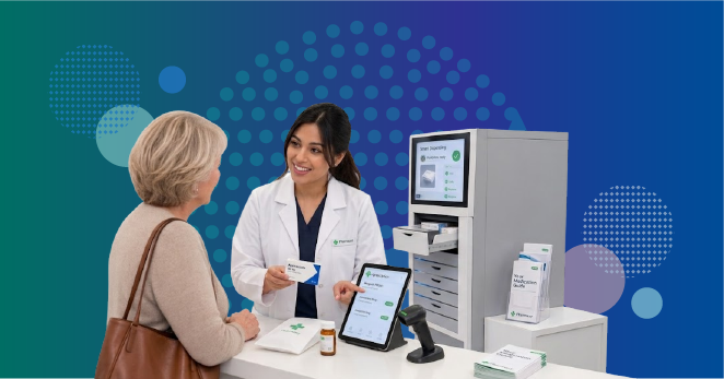 future of pharmacy showing digital and traditional pharmacy integration