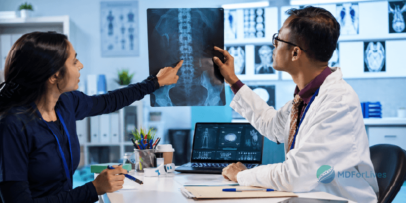 incidental findings in radiology infographic showing context-dependent benefit increased downstream testing and unnecessary burden