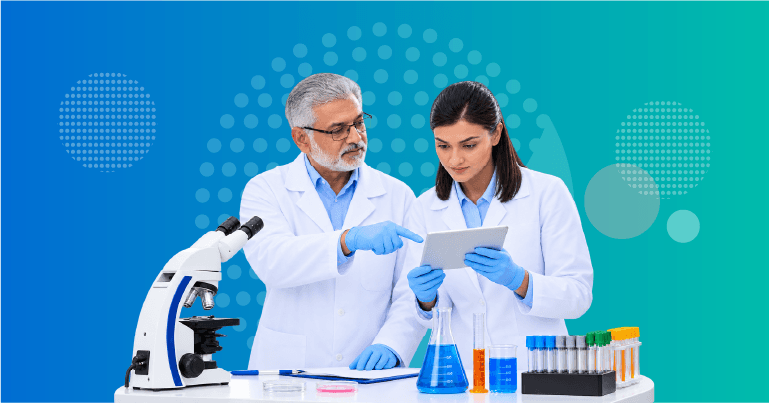 laboratory leaders reviewing diagnostic accuracy turnaround time staffing workload and quality control pressures