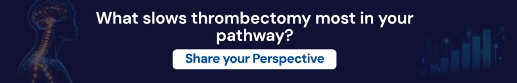 What slows thrombectomy?