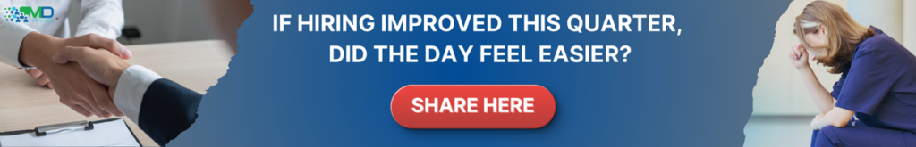 If your hiring numbers improved this quarter, did the day actually feel easier?